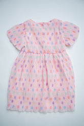 Doe a Dear Dot Chiffon Pleat Dress